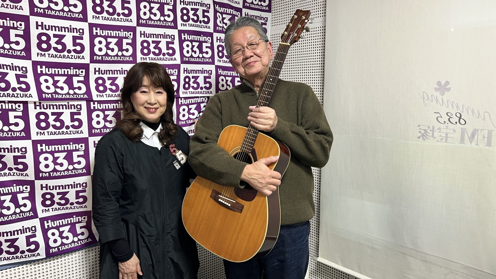 Featured image for “貴志まさみのバラのくちづけ【エフエム宝塚・エフエム世田谷】新年最初の収録の様子”